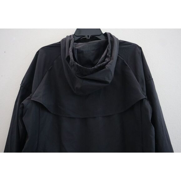 Nike 883495-010 Women's Sz L Black Windrunner Woven Windbreaker Jacket - Picture 5 of 15